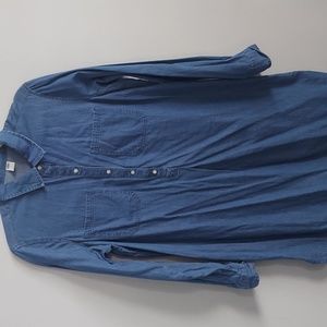 Long Sleeve Denim Dress